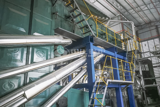 25噸SZL生物質蒸汽鍋爐項目