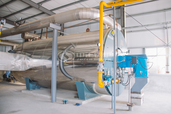 180萬大卡YQW系列燃?xì)鈱?dǎo)熱油鍋爐項目