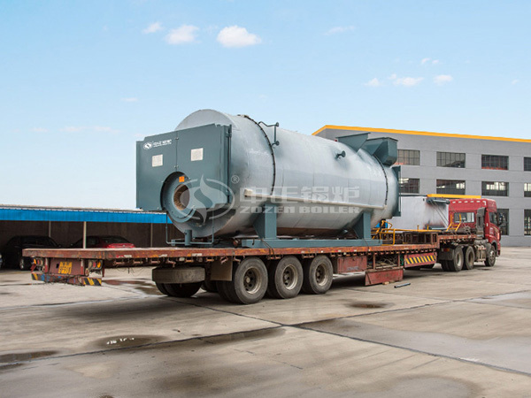 正在發貨中的WNS系列低氮燃氣蒸汽鍋爐